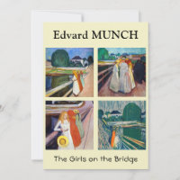 Edvard Munch - The Girls on Bridge Selection