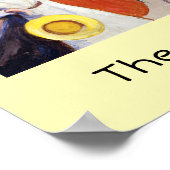 Edvard Munch - The Girls on Bridge Selection Poster (Ecke)