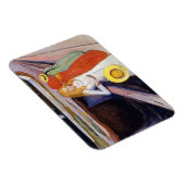 Edvard Munch - The Girls on the Bridge 1901 Magnet (Rechte Seite)