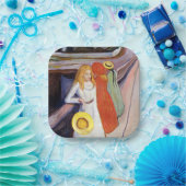 Edvard Munch - The Girls on the Bridge 1901 Pappteller (Party)