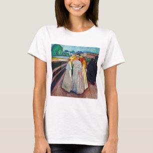 Edvard Munch - The Girls on the Bridge 1903 T-Shirt
