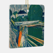 Edvard Munch - The Girls on the Bridge, Lithograph Keramikornament (Rechts)
