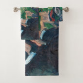 Edvard Munch - The Roulette Table in Monte Carlo Badhandtuch Set (Insitu)