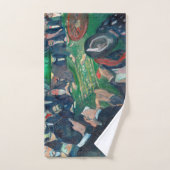 Edvard Munch - The Roulette Table in Monte Carlo Badhandtuch Set (Handtuch)