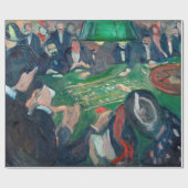 Edvard Munch - The Roulette Table in Monte Carlo Geschenkpapier (Flach)