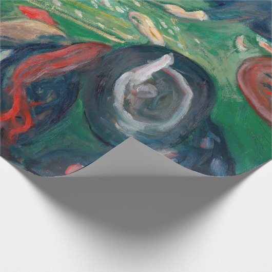 Edvard Munch - The Roulette Table in Monte Carlo Geschenkpapier (Ecke)