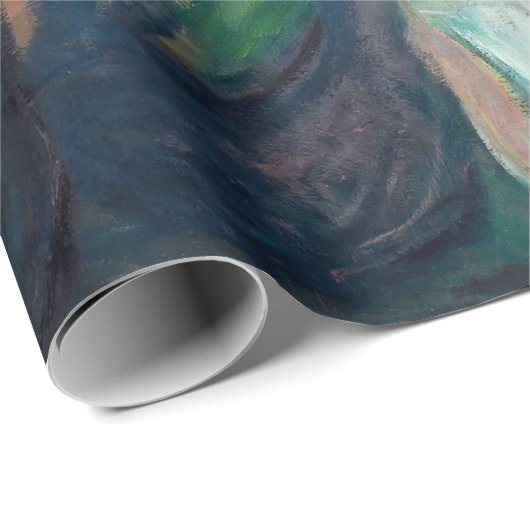 Edvard Munch - The Roulette Table in Monte Carlo Geschenkpapier (Rolleneckpunkt)