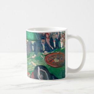 Edvard Munch - The Roulette Table in Monte Carlo Kaffeetasse