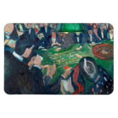 Edvard Munch - The Roulette Table in Monte Carlo Magnet (Horizontal)