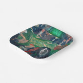 Edvard Munch - The Roulette Table in Monte Carlo Pappteller (Gewinkelt)