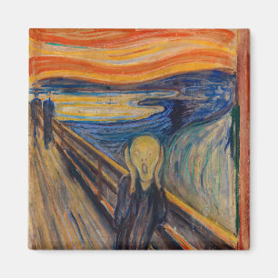 Edvard Munch - The Scream 1893 Magnet