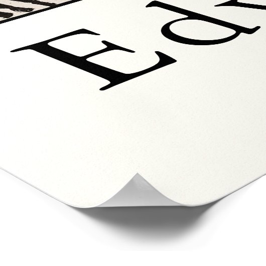 Edvard Munch – The Scream (1895) Poster (Ecke)