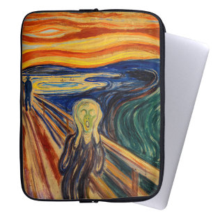 Edvard Munch - The Scream 1910 Laptopschutzhülle