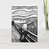 Edvard Munch - The Scream Lithography Karte (Vorderseite)