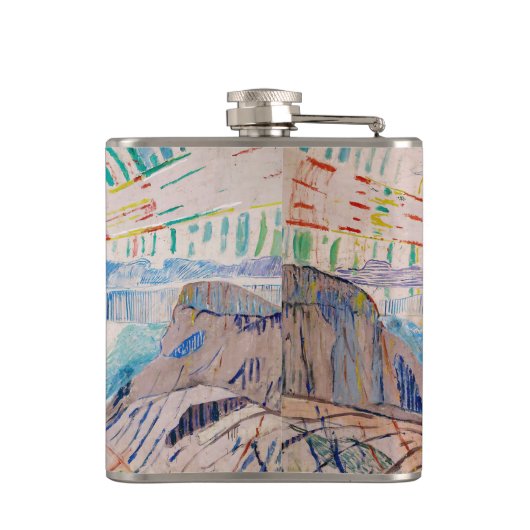 Edvard Munch - The Sun 1910 Flachmann (Rückseite)