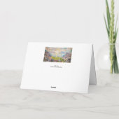 Edvard Munch - The Sun 1910 Karte (Rückseite)