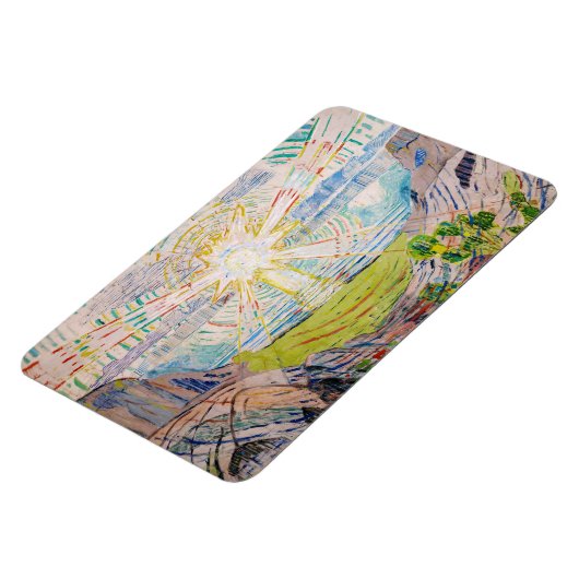 Edvard Munch - The Sun 1910 Magnet (Linke Seite)