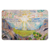 Edvard Munch - The Sun 1910 Magnet (Horizontal)