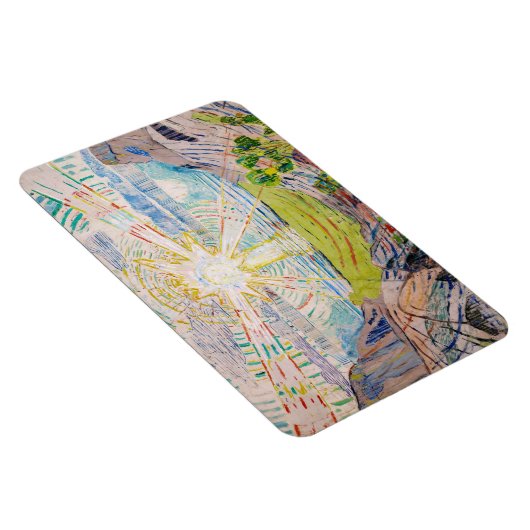 Edvard Munch - The Sun 1910 Magnet (Rechte Seite)