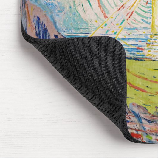 Edvard Munch - The Sun 1910 Mousepad (Ecke)