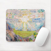 Edvard Munch - The Sun 1910 Mousepad (Mit Mouse)