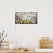 Edvard Munch - The Sun 1910 Poster (Küche)