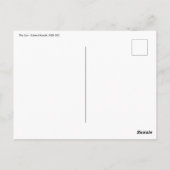 Edvard Munch - The Sun 1910 Postkarte (Rückseite)