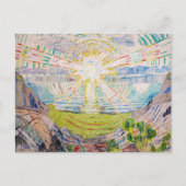 Edvard Munch - The Sun 1910 Postkarte (Vorderseite)