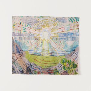 Edvard Munch - The Sun 1910 Wandteppich