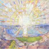 Edvard Munch - The Sun 1911 Aufkleber (Vorderseite)