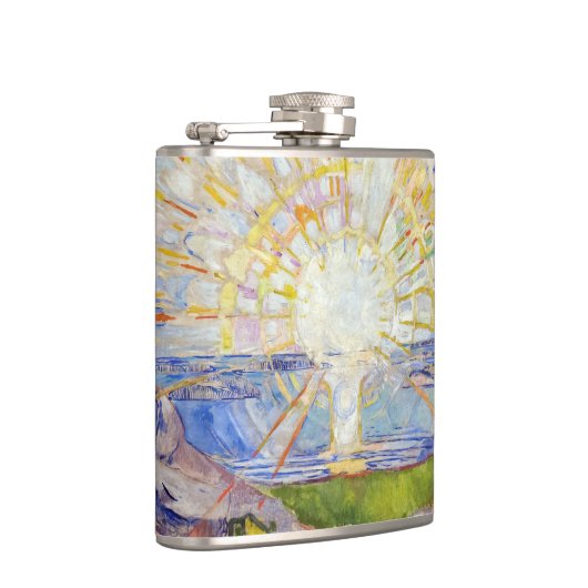 Edvard Munch - The Sun 1911 Flachmann (Rechts)