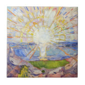 Edvard Munch - The Sun 1911 Fliese (Vorderseite)