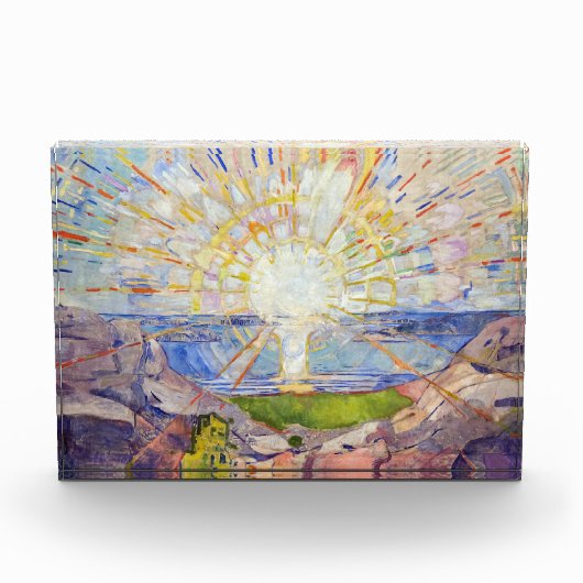 Edvard Munch - The Sun 1911 Fotoblock (Vorderseite)