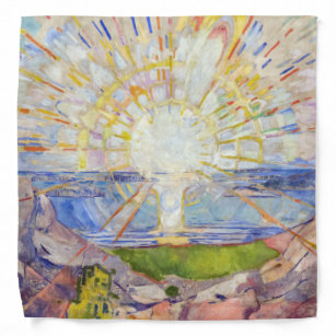 Edvard Munch - The Sun 1911 Halstuch