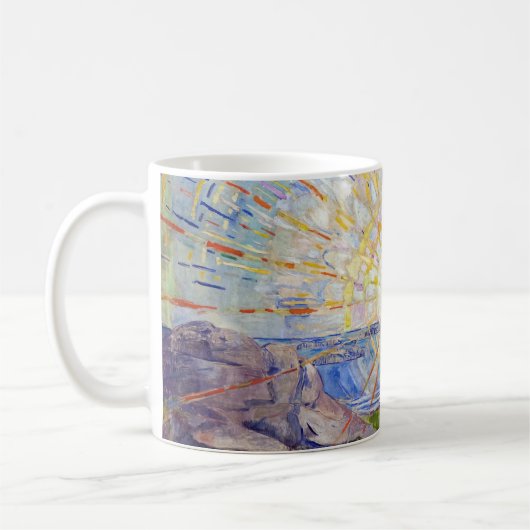 Edvard Munch - The Sun 1911 Kaffeetasse (Links)