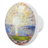 Edvard Munch - The Sun 1911 Keramikknauf (Rechts)