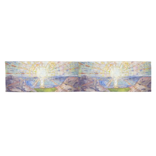 Edvard Munch - The Sun 1911 Kurzer Tischläufer (Horizontal)