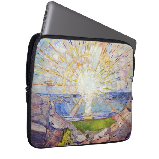 Edvard Munch - The Sun 1911 Laptopschutzhülle (Vorne Rechts)