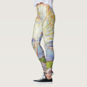 Edvard Munch - The Sun 1911 Leggings (Links)