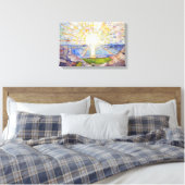 Edvard Munch - The Sun 1911 Leinwanddruck (Insitu (Schlafzimmer))