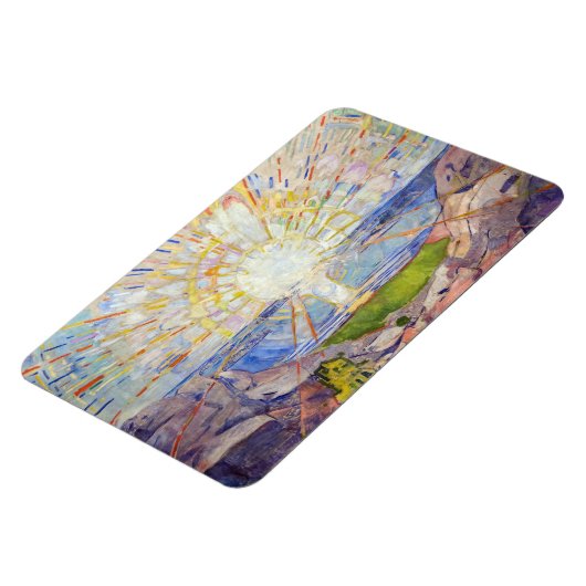 Edvard Munch - The Sun 1911 Magnet (Linke Seite)