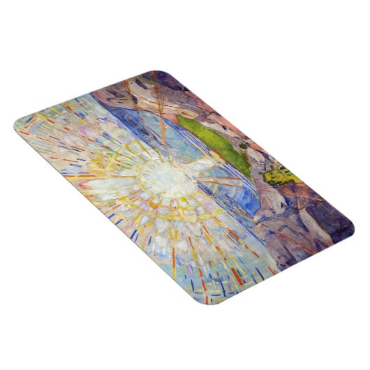 Edvard Munch - The Sun 1911 Magnet (Rechte Seite)