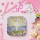 Edvard Munch - The Sun 1911 Pappteller (Party)