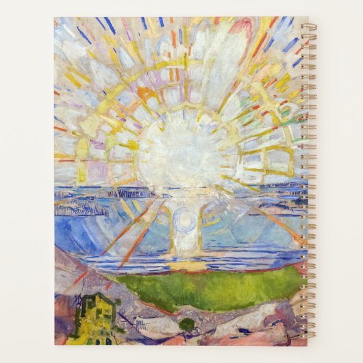 Edvard Munch - The Sun 1911 Planer (Rückseite)