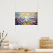 Edvard Munch - The Sun 1911 Poster (Küche)