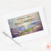 Edvard Munch - The Sun 1911 Rechteckiger Aufkleber (Umschlag)