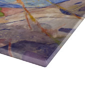 Edvard Munch - The Sun 1911 Schneidebrett (Ecke)