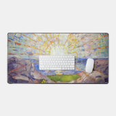 Edvard Munch - The Sun 1911 Schreibtischunterlage (Tastatur & Maus)