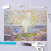 Edvard Munch - The Sun 1911 Seidenpapier (Handwerk)