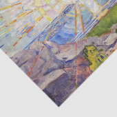 Edvard Munch - The Sun 1911 Seidenpapier (Ausschnitt)